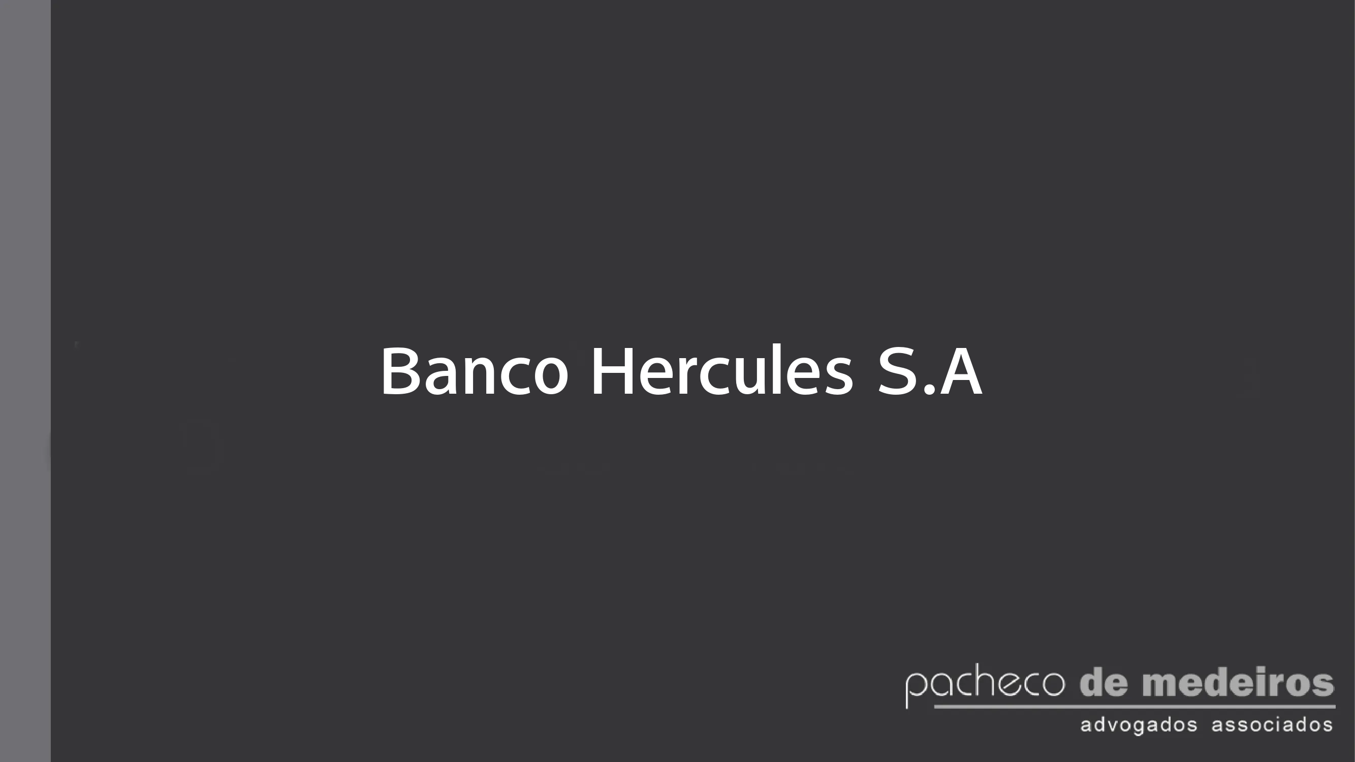 Banco Hercules S.A